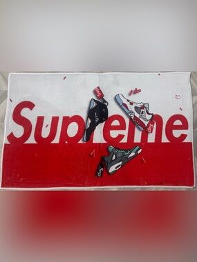 Supreme Sneaker Rug/Wall Decor 32x20 IN. TUFTED PLUSH